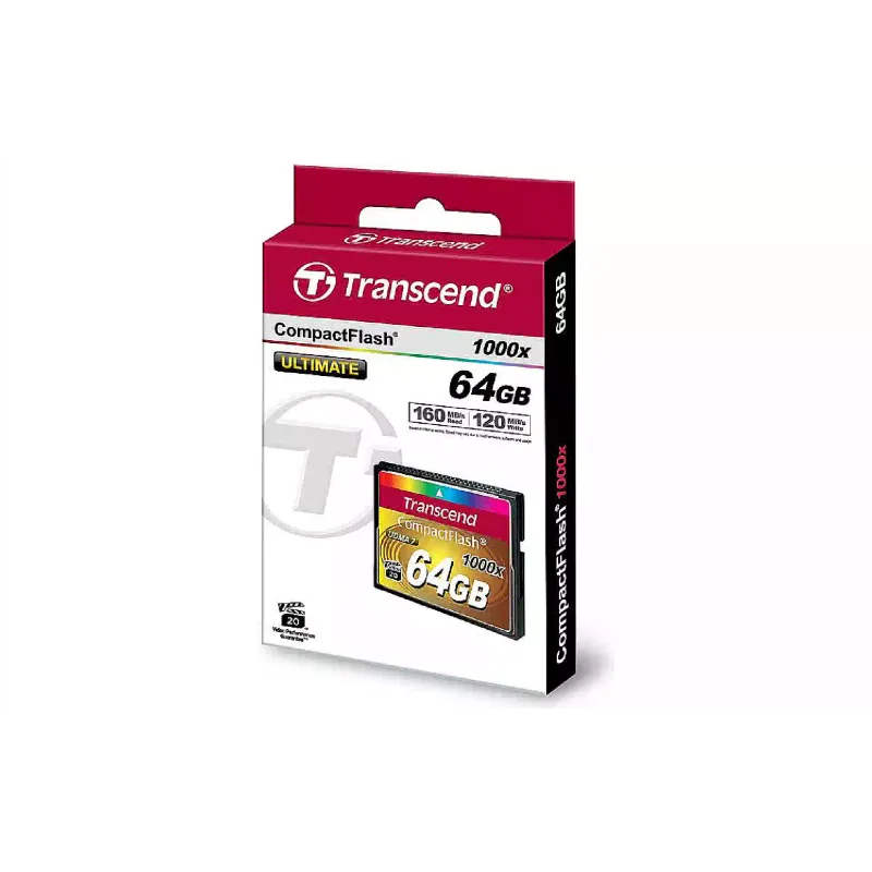 بطاقة الذاكرة Transcend 1000X (TS64GCF1000)
