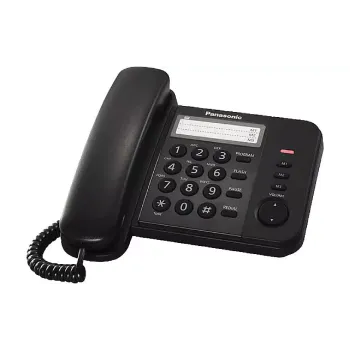 Teléfono Panasonic, Black (KX-TS2352UAB)