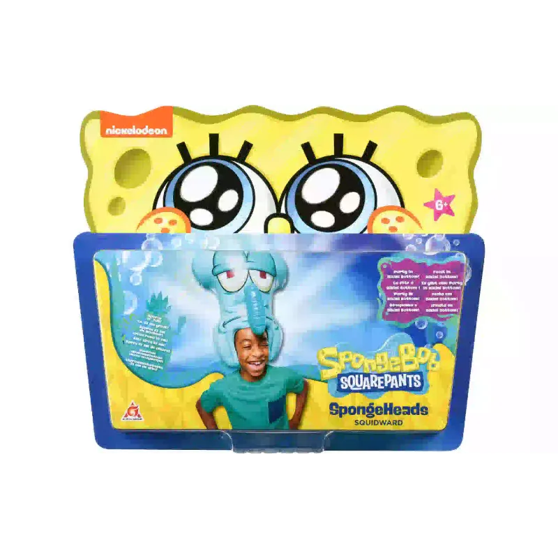 Іграшка-головний убір Sponge Bob SpongeHeads Squidward (EU690603)