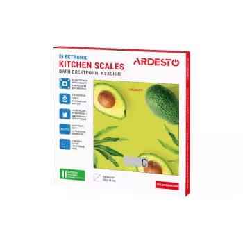 Balanças de cozinha Ardesto, Multi-Collors (SCK-893AVOCADO)