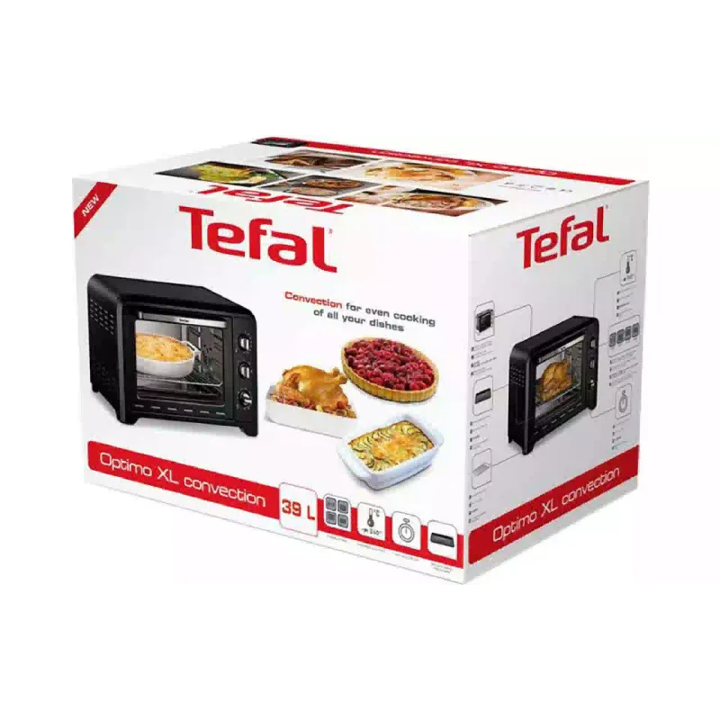 horno eléctrico Tefal, Black (OF484811)