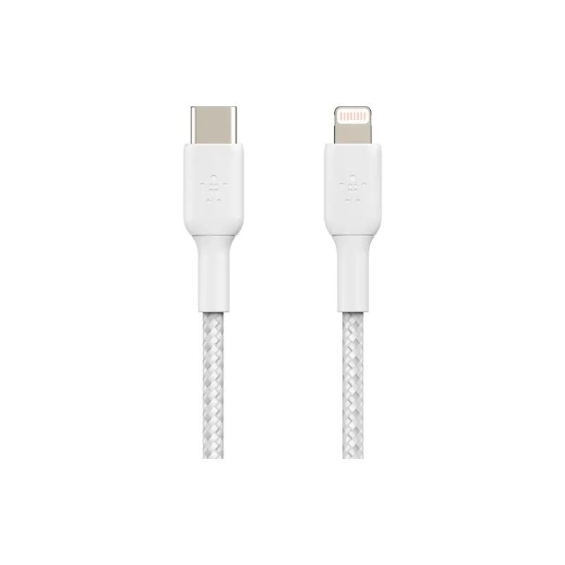 Charging and synchronization cable Belkin USB-C - Lightning (CAA004BT1MWH), White