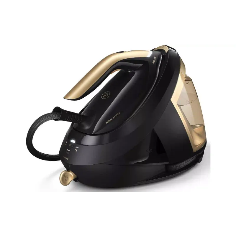 Gőzölős vasaló Philips PerfectCare 8000 Series, Black/Gold (PSG8140/80)