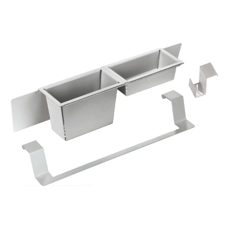 Komplet dodatkov za kuhinjsko korito Deante Magnetic, Steel (ZZMK011O)