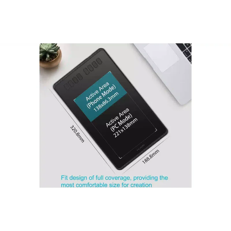 جهاز لوحي Huion, Black (H950P_HUION)