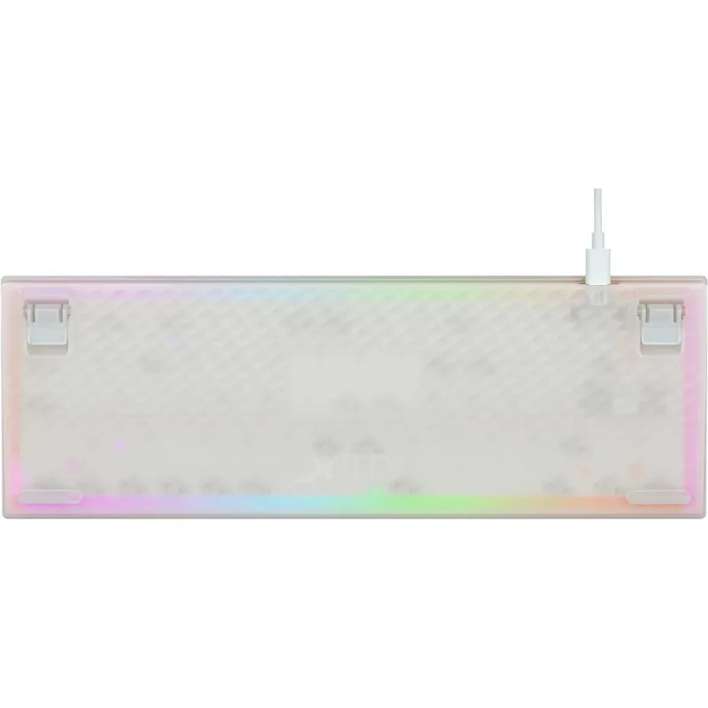 Μηχανικό πληκτρολόγιο Xtrfy K5 K5 RGB, Black (K5-RGB-CPT-TPWHITE-R-UKR)