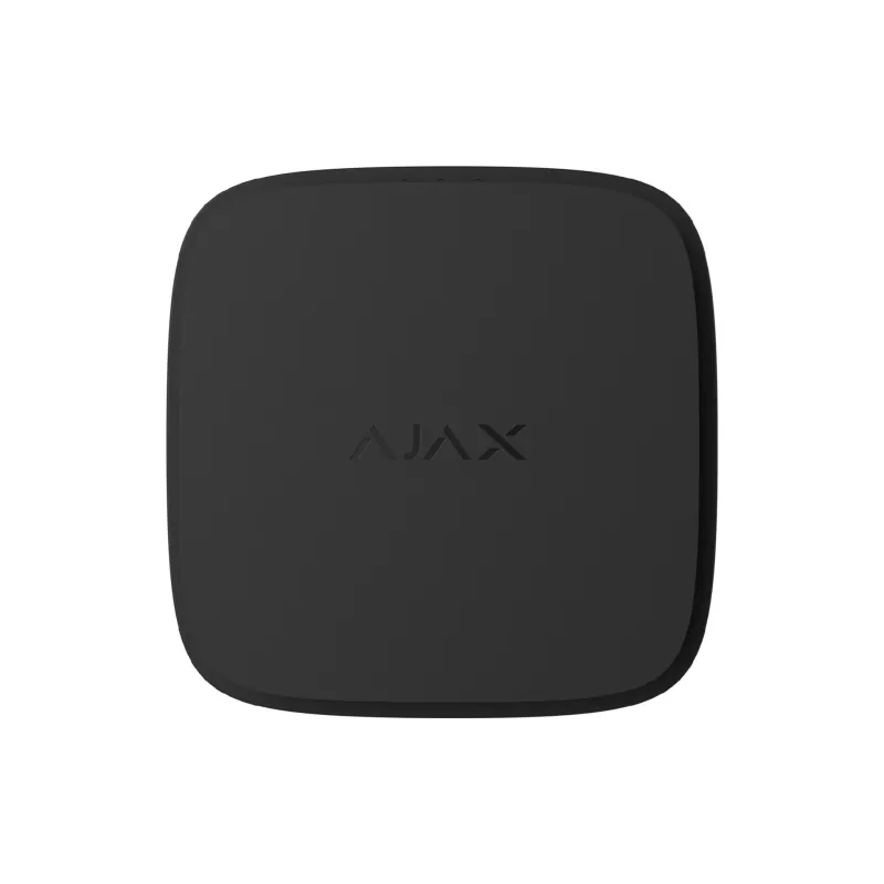 Hőmérséklet-, szén-monoxid- és füstérzékelő Ajax, Black (000029697)