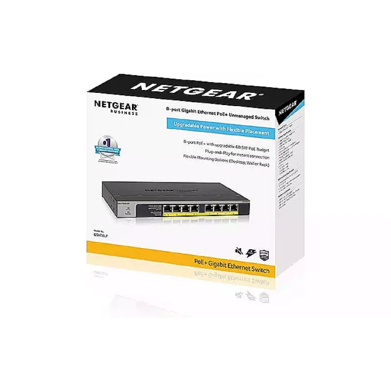 Διακόπτης Netgear GS108LP (GS108LP-100EUS)