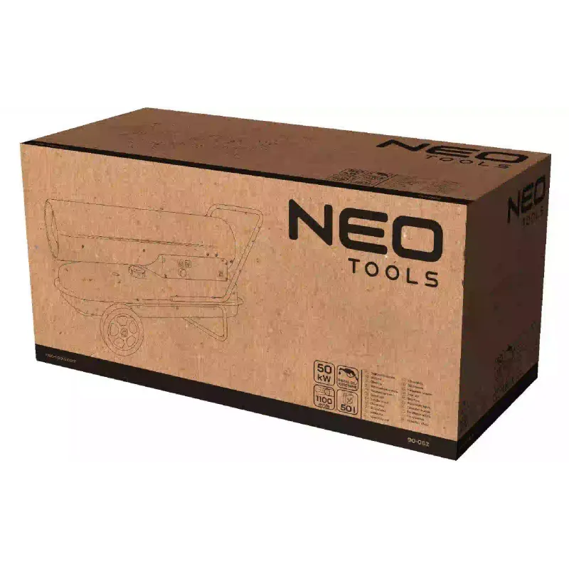 Pistola de calor Neo Tools, Black (90-082)