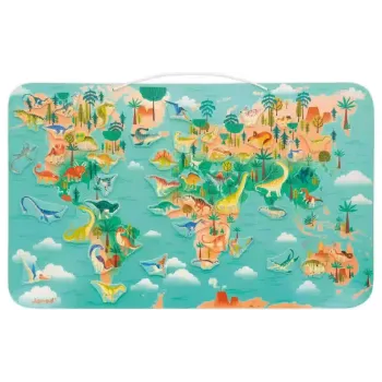 Mapa magnético do mundo Janod (J05836)