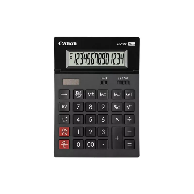 Kalkulator Canon AS-2400, Black (4585B001)