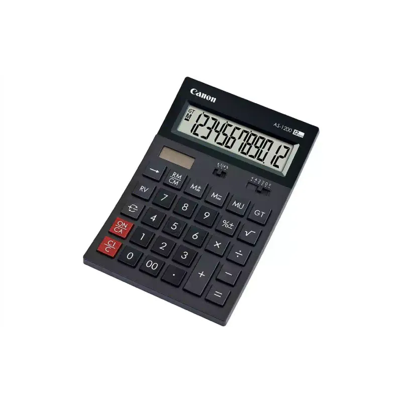 Kalkulator Canon AS-1200, Grey (4599B001)