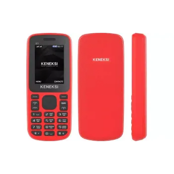 Mobiltelefon Keneksi E1, Red (4602009352201)