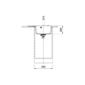 Кухонная мойка Franke CNG 611-62 TL, Black (114.0630.458)