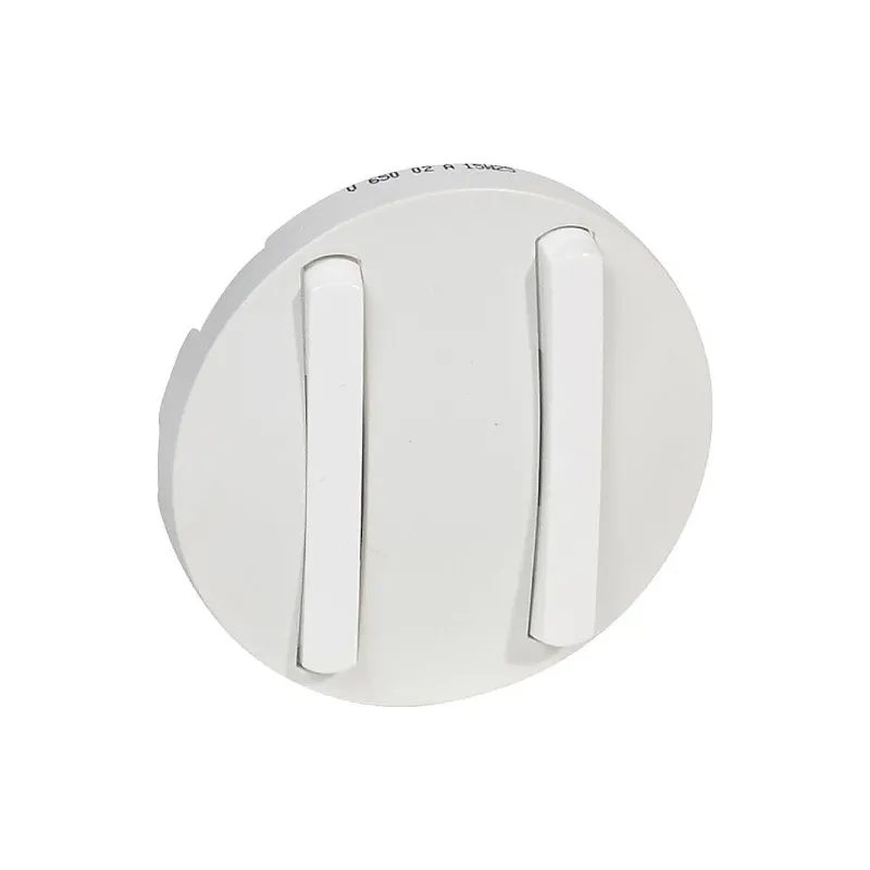 Painel frontal do interruptor Legrand, White (065002)