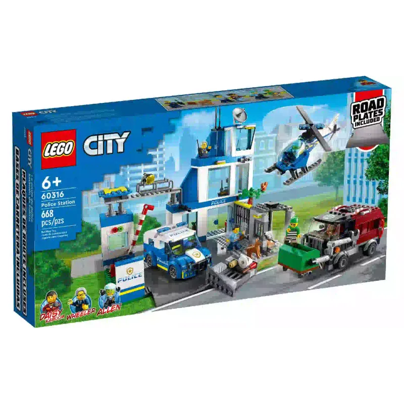 Konstruktor LEGO City Police Police Station (60316)