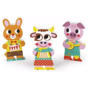 مجموعة من التماثيل Janod (J08029)