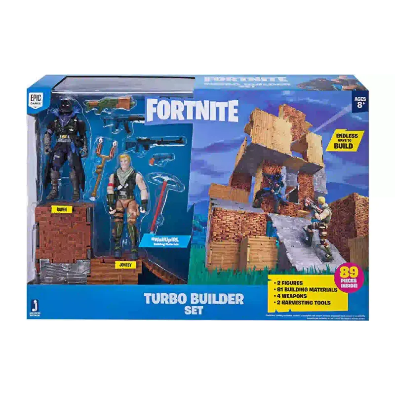 Játékkészlet Jazwares Turbo Builder Set Jonesy and Raven (FNT0036)