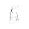 صنبور المطبخ Deante Low pressure, Chrome (BEZ_060H)