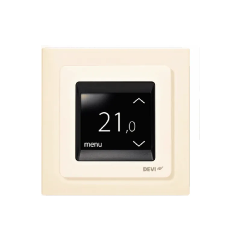 Терморегулатор Danfoss Devireg Touch, Ivory (140F1078)