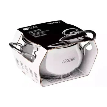 Κατσαρόλα με καπάκι Ardesto Black Mars (AR0706S)