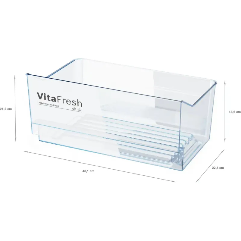 Холодильник Bosch (KSV36VL30U), Stainless steel