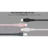كابل الشحن والمزامنة Belkin USB-A - Lightning, White (CAA010BT1MWH)
