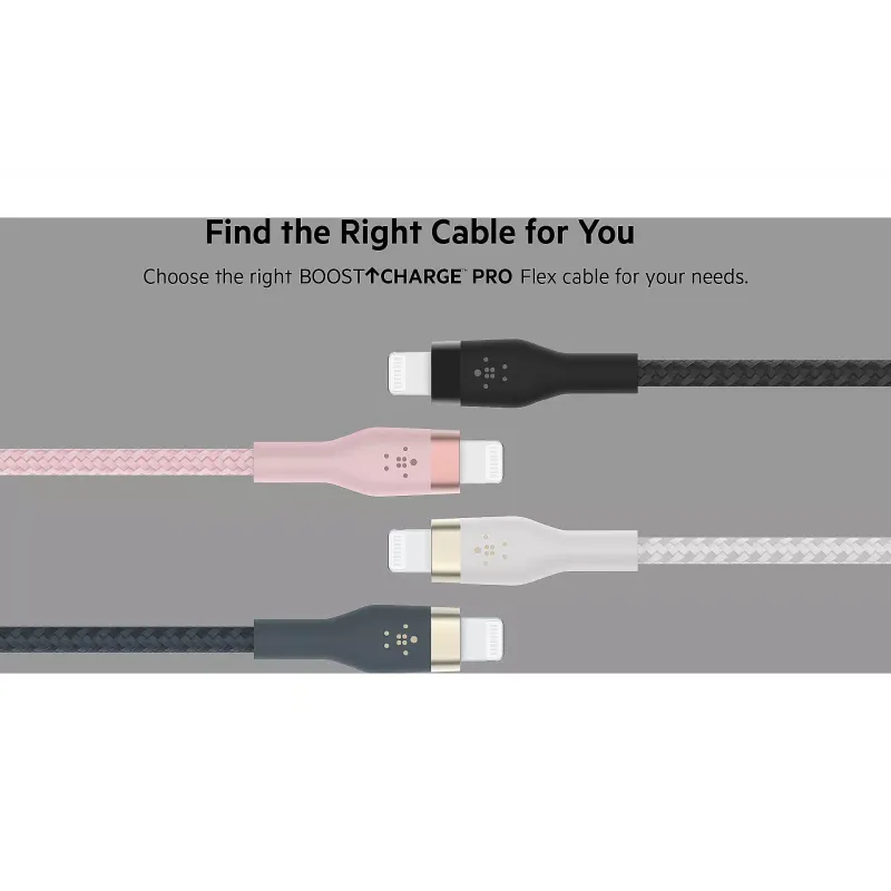 كابل الشحن والمزامنة Belkin USB-A - Lightning, White (CAA010BT1MWH)