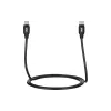 Charging and synchronization cable 2E USB-C - USB-C (2E-CCCC-BL), 60 W, Black
