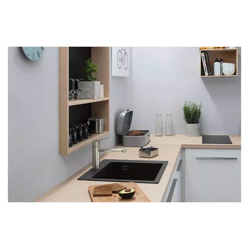 حوض المطبخ Hansgrohe S51, Black (43312170)