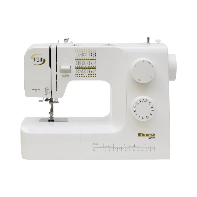 Шевна машина Minerva, White/Gold (M320)