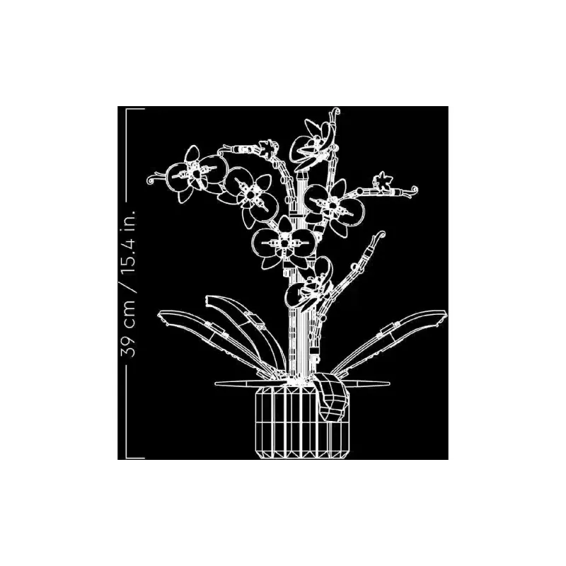 Konstruktor LEGO Icons Orchid (10311-)