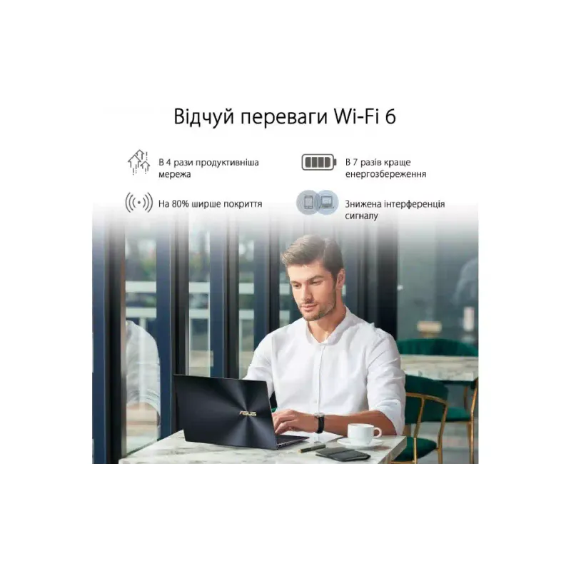 Wi-Fi adapter Asus USB-AX56 (90IG06H0-M00R10)