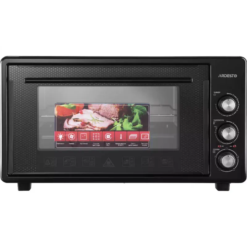 Electric furnace Ardesto (MEO-S45FGB), 45 l, 1600 W, Black