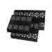 Вентилаторен блок Mirsan, Black (MR.FAN4AT.01)
