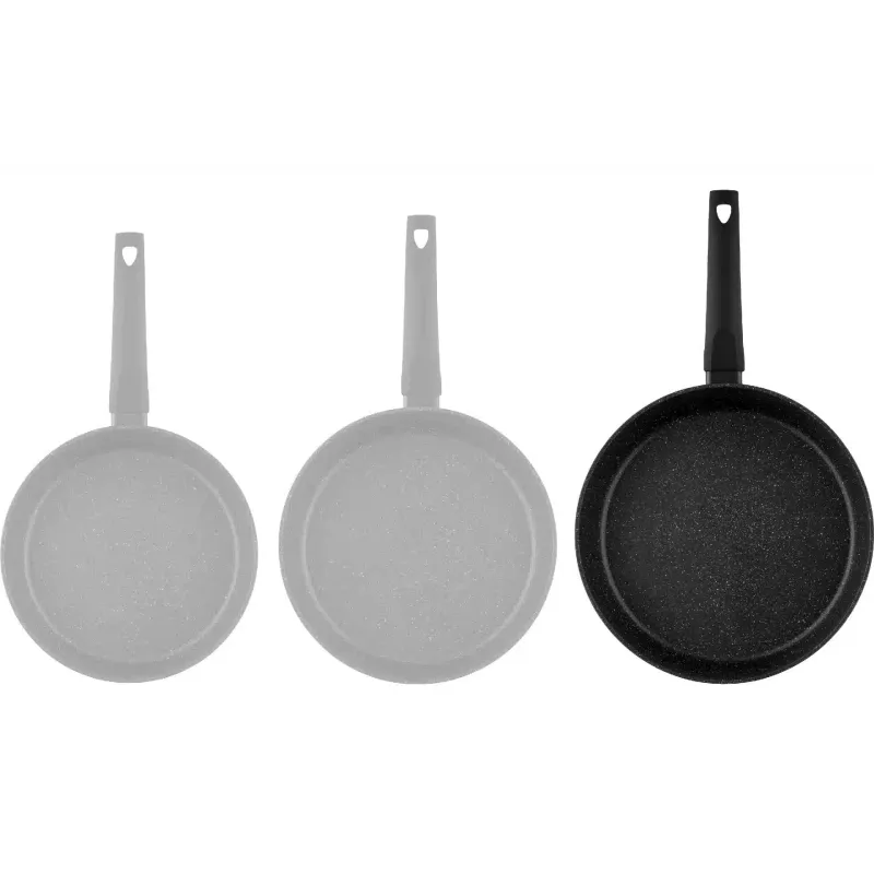 Globoka ponev s pokrovom Ardesto Gemini Gourmet Viareggio, Black (AR1928GDL)