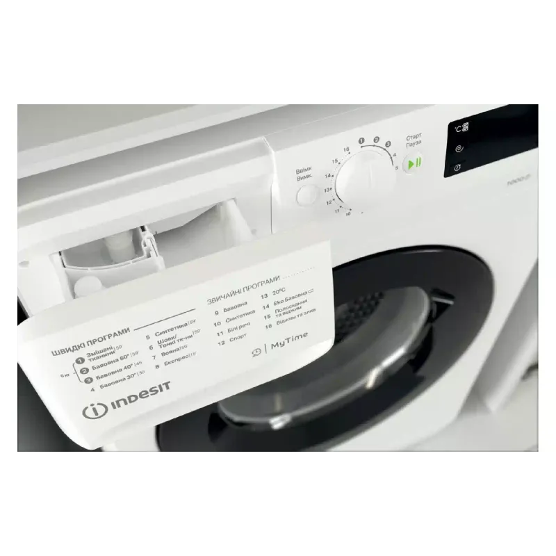 Pralni stroj Indesit, Black (OMTWSE61051WKUA)