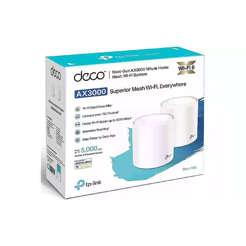نظام واي فاي TP-Link X60 (Deco X60 2 pack)