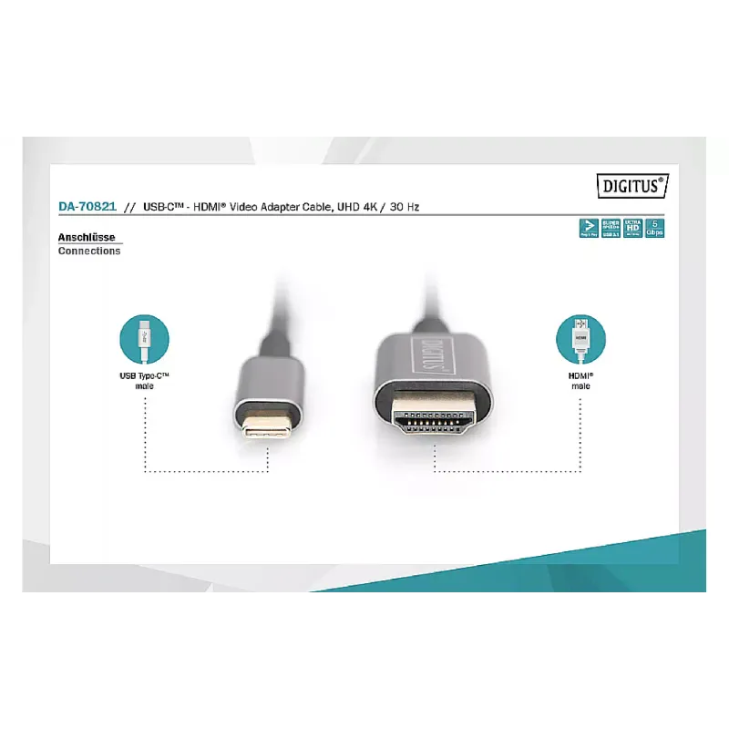 Adapter Digitus (DA-70821)