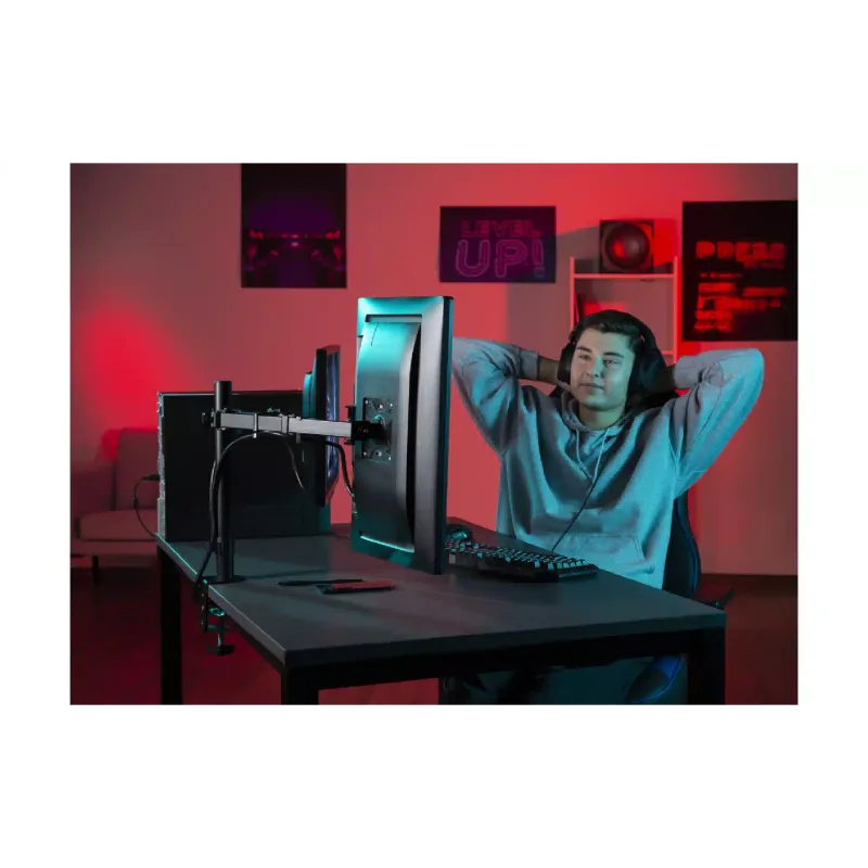 Monitorállvány Hama, Black (00118491)