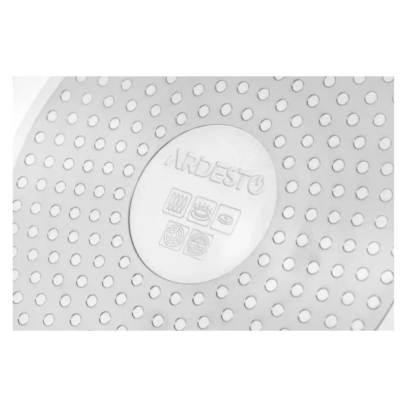 Deep frying pan Ardesto Gemini Gourmet Apulia, Gray (AR1924GDS)