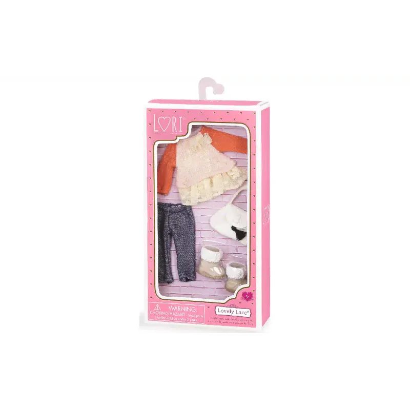 Kleidungsset für Puppen LORI (LO30002Z)