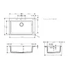 Кухненска мивка Hansgrohe, Gray (43313380)