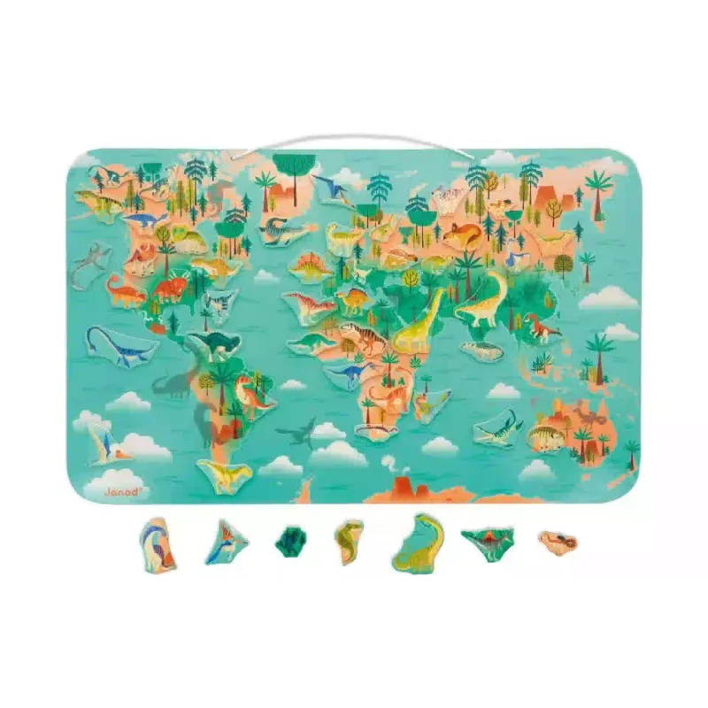 Магнітна карта світу Janod (J05836)