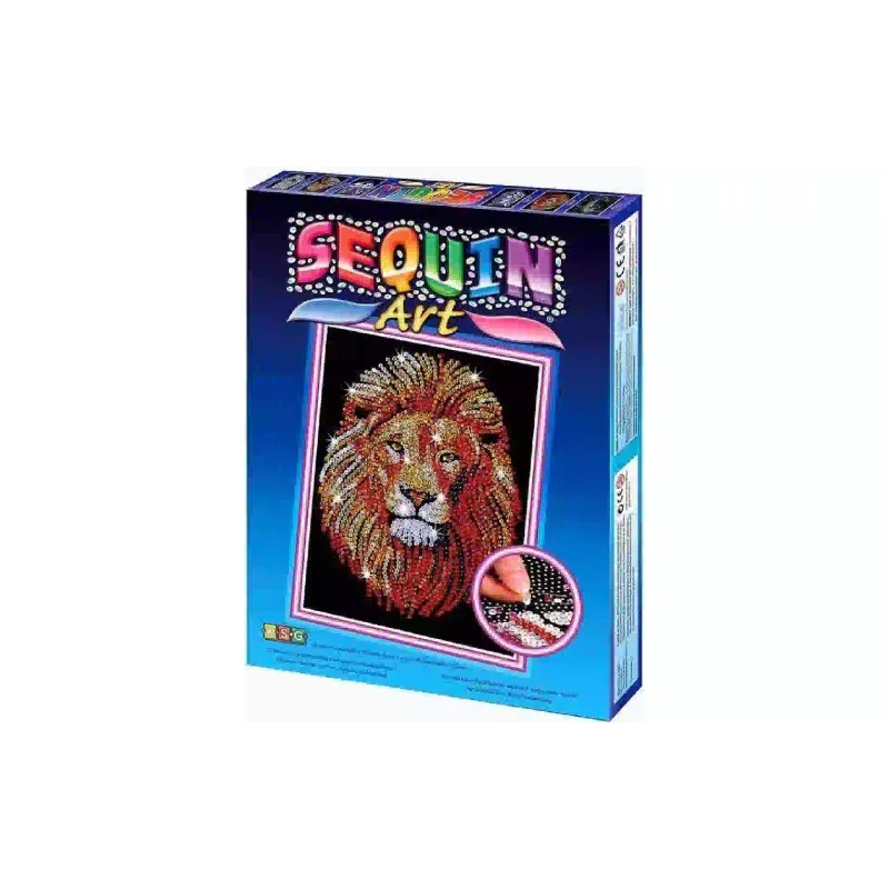 Δημιουργικό κιτ Sequin Art Blue Lion (SA1207)