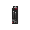 Charging and synchronization cable 2E USB-C - USB-C (2E-CCCC-BL), 60 W, Black