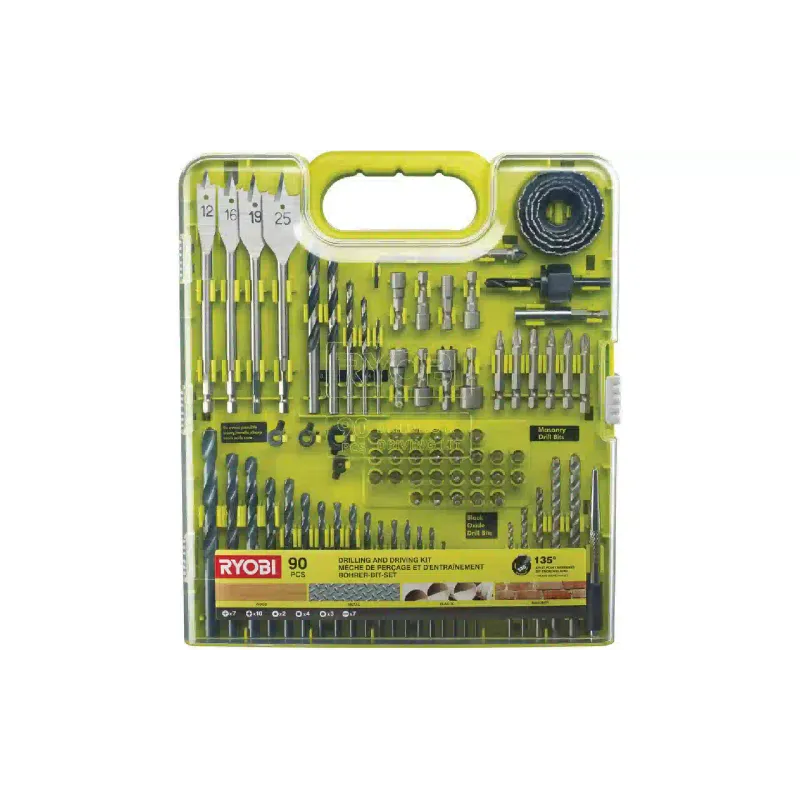 Набір біт і свердел Ryobi RAKDD90 (5132004665), 90 шт