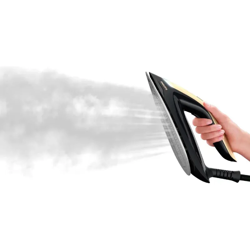 Gőzölős vasaló Philips PerfectCare 8000 Series, Black/Gold (PSG8140/80)