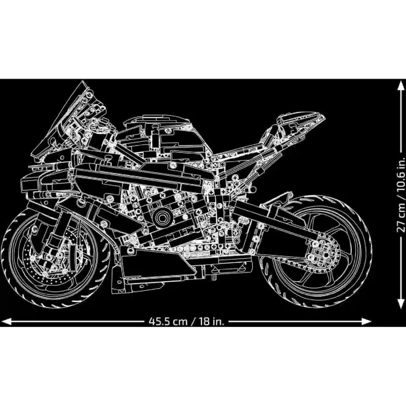 Κατασκευαστής LEGO Technic BMW Motorrad M 1000 RR (42130)