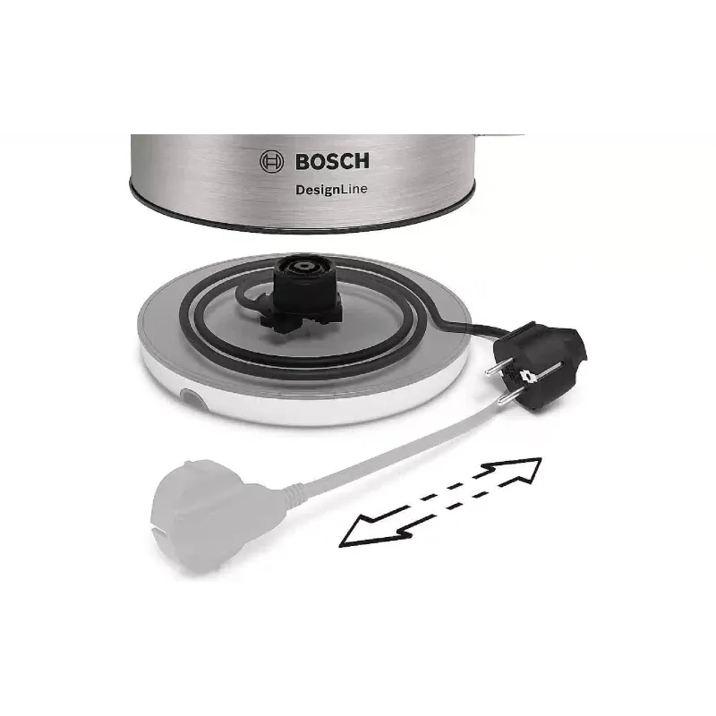 Chaleira elétrica Bosch, Black (TWK4P440)